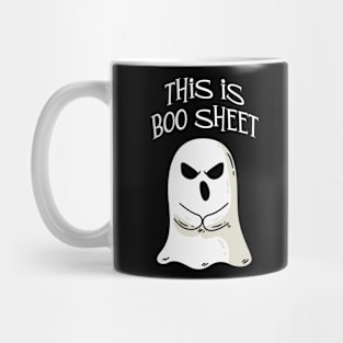 This Is Boo Sheet - Halloween Boo Boo Sheet Ghost Costume Mug